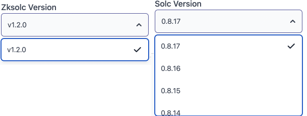 Compiler version!